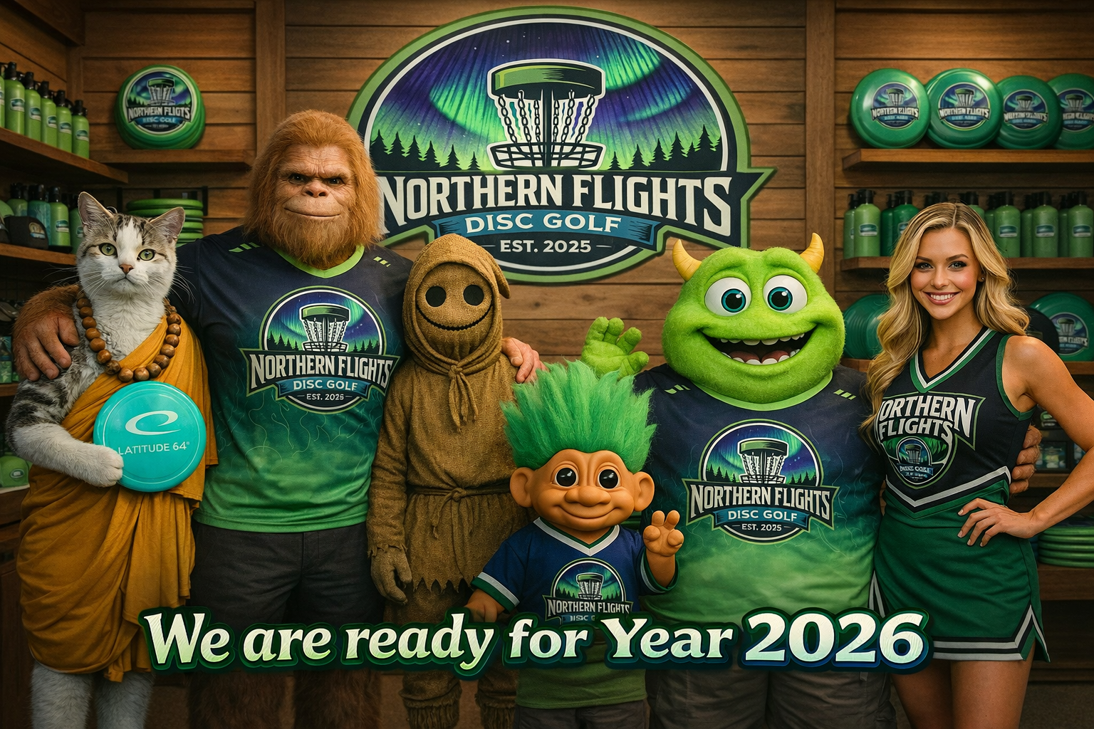 Northern Flights Disc Golf team ready for 2026